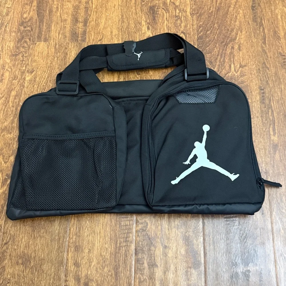 Jordan Black Duffel Bag Size S